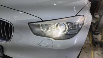 조사거리제어 결함 발생한 BMW 5GT 헤드라이트 습기제거 + 드라이브 모듈교체 / 천안시 서북구