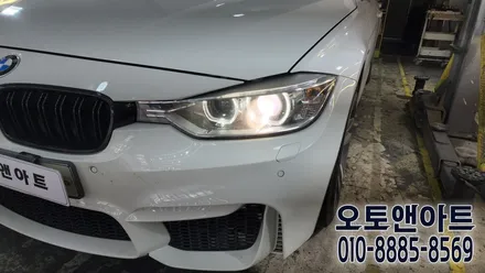 천안 아산 자동차 헤드라이트 백화로 인한 조도저하 복원, 투명커버 교체, HID 벌브 교환 수리 / 천안,청주,세종,대전