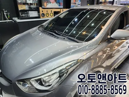 천안 아반떼 MD HUD 아이나비 연동 로드큐 헤드업디스플레이 장착 설치튜닝 (아산 안성 공주 대전) / 천안,청주,세종,대전