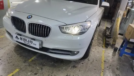 조사거리제어 결함 발생한 BMW 5GT 헤드라이트 습기제거 + 드라이브 모듈교체 / 천안시 서북구