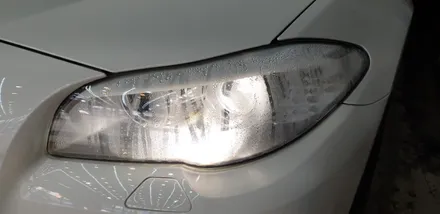 BMW528i 헤드라이트습기제거, 내부실링처리 (복원나라천안점) / 천안,청주,세종,대전