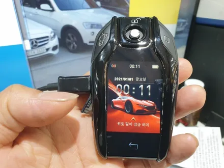 스마트키 개조 BMW 디스플레이키 로 바꾸면 액정 터치식으로 조작 가능합니다. / 천안,청주,세종,대전