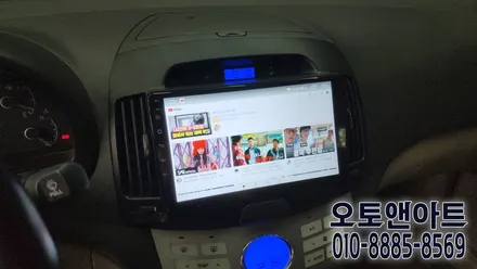 아반떼 안드로이드 올인원 설치! 천안아산 중고차 안드로이드 모니터 튜닝 잘하는 오토앤아트 / 천안,청주,세종,대전