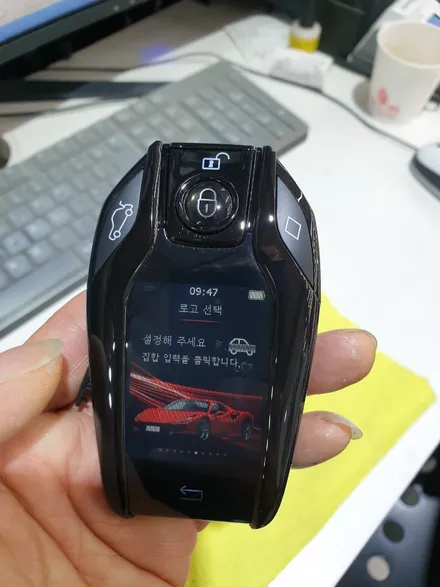 BMW 디스플레이키 제작 스포티지R 에도 장착했어요~~♥︎ / 천안,청주,세종,대전