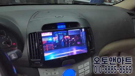 아반떼 안드로이드 올인원 설치! 천안아산 중고차 안드로이드 모니터 튜닝 잘하는 오토앤아트 / 천안,청주,세종,대전