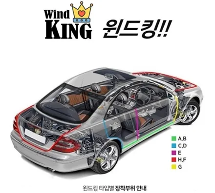 [천안]최고의 풍절음차단~! 가장 주목받는 윈드킹 올뉴카니발 장착 / 천안,청주,세종,대전