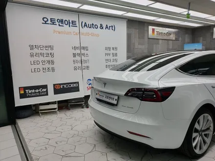 천안썬팅 잘하는곳에 테슬라모델3 전체시공 맡겨주세요. / 천안,청주,세종,대전