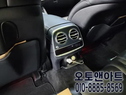 천안 벤츠 엠비언트 튜닝, 1,2열 송풍구 순정연동 LED 라이트 설치 장착작업 (아산 공주 안성 세종 보령) / 벤츠 / S-클래스 / 천안,청주,세종
