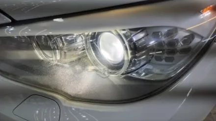 조사거리제어 결함 발생한 BMW 5GT 헤드라이트 습기제거 + 드라이브 모듈교체 / 천안시 서북구