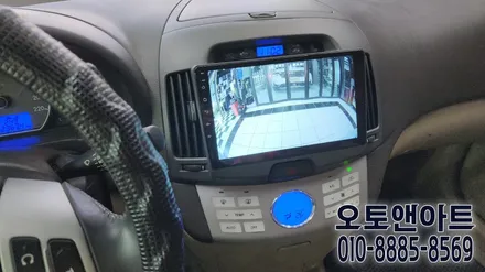 현대 아반떼 안드로이드 올인원 모니터 네비매립, 후방카메라 연동 튜닝 시공후기 (청주 평택 진천 당진 화성 대전) / 천안,청주,세종,대전