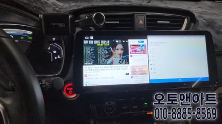 천안 안드로이드 올인원 혼다 CR-V 네비게이션 모니터 카나로 X 플러스 설치매립 장착 / 천안,청주,세종,대전