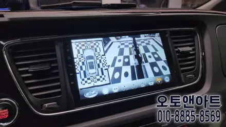 천안 아산 카니발 안드로이드 올인원, 어라운드뷰 깔끔설치! (카나로Q, 3D 스카이뷰 튜닝전문) / 천안,청주,세종,대전
