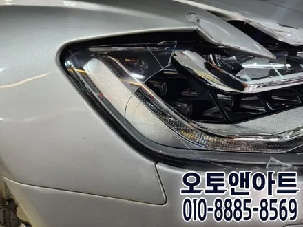 천안 아우디 A6 헤드라이트 조수석 사고로 인한 투명커버 파손 교체튜닝 (아산 공주 안성 세종 대전) / 천안,청주,세종,대전