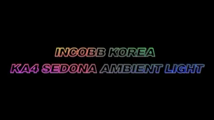 천안엠비언트 순정형 교체품 카니발 KA4 엠비언트 출시 다음주부터 장착시작합니다.(SEDONA) / 천안,청주,세종,대전