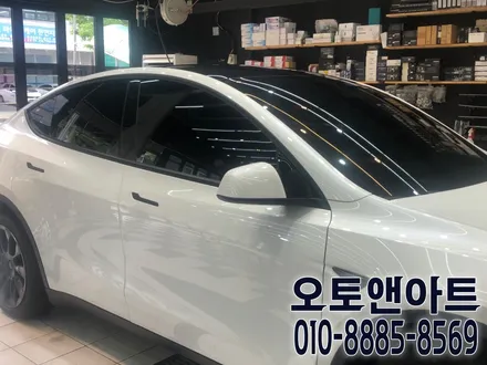 천안 신차검수 / 테슬라 모델Y 발수코팅, 썬팅, 기스보호필름 PPF / 천안,청주,세종,대전
