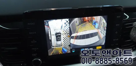 기아 스토닉 어라운드뷰 / 초고화질 사제 서라운드뷰 슈퍼뷰 설치시공 튜닝 후기 (천안아산 오토앤아트) / 천안,청주,세종,대전