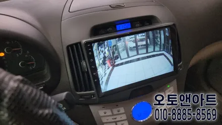 현대 아반떼 안드로이드 올인원 모니터 네비매립, 후방카메라 연동 튜닝 시공후기 (청주 평택 진천 당진 화성 대전) / 천안,청주,세종,대전