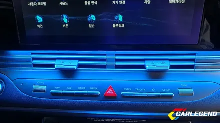 더뉴 그랜저ig 엠비언트 외부 노출 없는 비노출 무드등 순정활성화 / 용인,동탄,수원