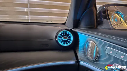 벤츠 e클래스 송풍구 엠비언트 w213 e350 실내튜닝 / 용인,동탄,수원