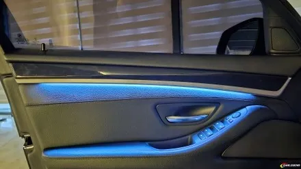 F10 엠비언트 BMW 5시리즈 실내 튜닝 고급 조명 시공 / 용인,동탄,수원