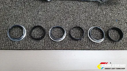 스팅어 벤츠송풍구 앞뒤 모두 이식 특별한 벤풍구 엠비언트 !! / 용인,동탄,수원