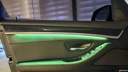 F10 엠비언트 BMW 5시리즈 실내 튜닝 고급 조명 시공 / 용인,동탄,수원