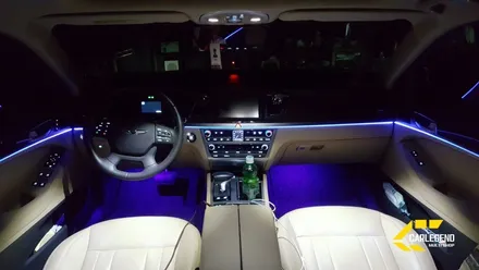 제네시스 g80, DH 품격을 위해서는 엠비언트 라이트죠~! / 용인,동탄,수원