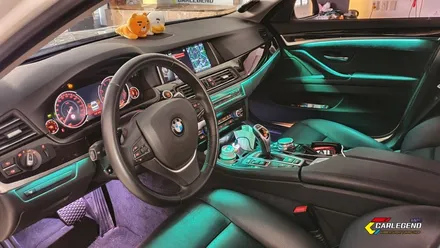 bmw f10 5시리즈 엠비언트 무드등 순정보다 좋은 퀄리티 수원 동탄 카레전드 / 용인,동탄,수원