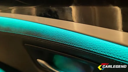 bmw 5시리즈 엠비언트 f10 순정 비노출 시공 방식 확실한 광량 후회 없는 실내 튜닝 / 용인,동탄,수원