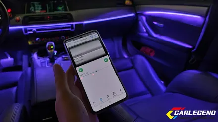 bmw f10 엠비언트 5시리즈 실내  순정 비노출 조명 만족도 최상의 튜닝 / 용인,동탄,수원