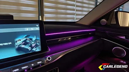 더 K9 엠비언트 라이트 확실한 광량 순정 연동까지!! / 용인,동탄,수원