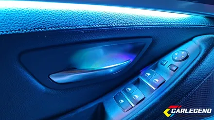 bmw 5시리즈 엠비언트 f10 순정 비노출 시공 방식 확실한 광량 후회 없는 실내 튜닝 / 용인,동탄,수원