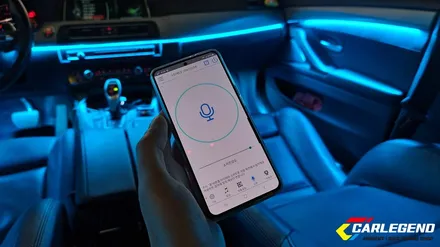 bmw f10 엠비언트 5시리즈 실내  순정 비노출 조명 만족도 최상의 튜닝 / 용인,동탄,수원
