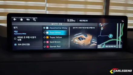 gv80 엠비언트 비노출 시공 순정 라인 광량업 존재감 확실한 실내 튜닝 / 용인,동탄,수원