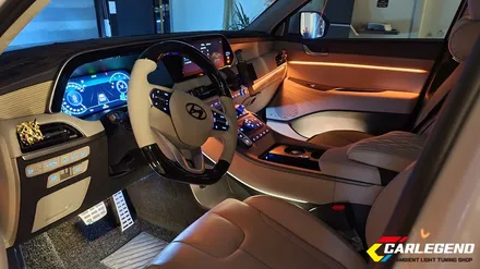 팰리세이드 엠비언트 비노출 무빙 라이트 확실한 광량! 이질감 전혀 없이 완성 / 용인,동탄,수원