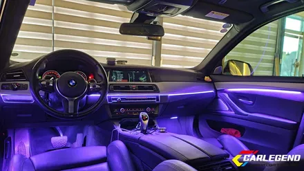 bmw f10 엠비언트 5시리즈 실내  순정 비노출 조명 만족도 최상의 튜닝 / 용인,동탄,수원