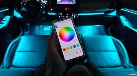 셀토스 엠비언트 라이트 순정 없어도 비노출 시공 가능 확실한 실내 변화