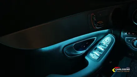 벤츠 C클래스 c220d w205 엠비언트 라이트 무드등 튜닝 (안산 오산 성남 서울) / 용인,동탄,수원