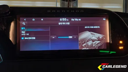팰리세이드 엠비언트 자동차 실내 튜닝 차량 실내등 무드등 시공 가격 / 용인,동탄,수원