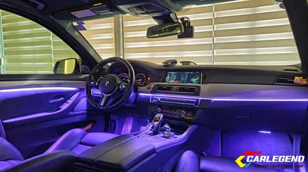 bmw f10 엠비언트 5시리즈 실내  순정 비노출 조명 만족도 최상의 튜닝 / 용인,동탄,수원