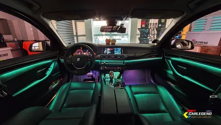 bmw f10 5시리즈 엠비언트 무드등 순정보다 좋은 퀄리티 수원 동탄 카레전드 / 용인,동탄,수원