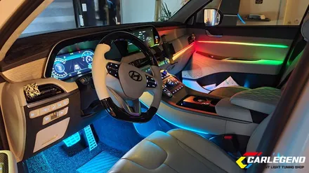 팰리세이드 엠비언트 비노출 무빙 라이트 확실한 광량! 이질감 전혀 없이 완성 / 용인,동탄,수원