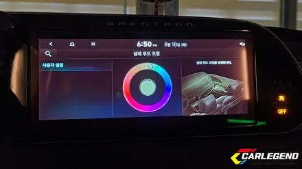 팰리세이드 엠비언트 자동차 실내 튜닝 차량 실내등 무드등 시공 가격 / 용인,동탄,수원
