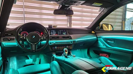 bmw f10 엠비언트 5시리즈 실내  순정 비노출 조명 만족도 최상의 튜닝 / 용인,동탄,수원