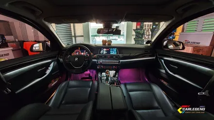 bmw f10 5시리즈 엠비언트 무드등 순정보다 좋은 퀄리티 수원 동탄 카레전드 / 용인,동탄,수원