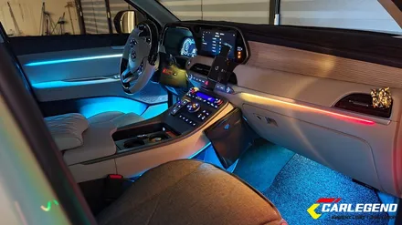 팰리세이드 엠비언트 비노출 무빙 라이트 확실한 광량! 이질감 전혀 없이 완성 / 용인,동탄,수원