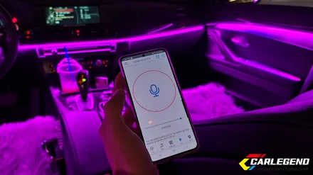 bmw 5시리즈 엠비언트 f10 순정 비노출 시공 방식 확실한 광량 후회 없는 실내 튜닝 / 용인,동탄,수원