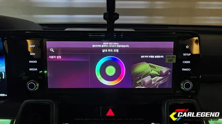 쏘렌토 mq4 엠비언트 라이트 시공 비노출과 수제몰딩의 콜라보 확실한 실내 무드등 / 용인,동탄,수원