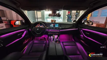 bmw f10 5시리즈 엠비언트 무드등 순정보다 좋은 퀄리티 수원 동탄 카레전드 / 용인,동탄,수원