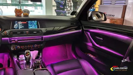 bmw f10 5시리즈 엠비언트 무드등 순정보다 좋은 퀄리티 수원 동탄 카레전드 / 용인,동탄,수원